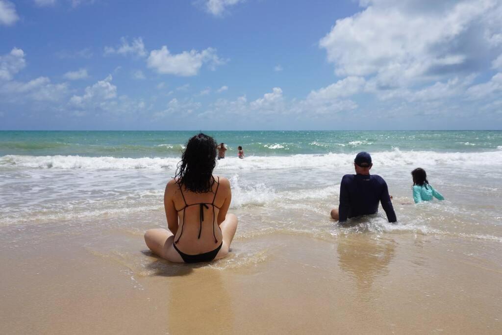Joao Pessoa, A Dois Passos Do Paraiso, 2 Suites Com A/C, Vista Panoramica Para O Mar Do Bessa, Portaria 24H E 2 Vagas De Garagem Luaran gambar