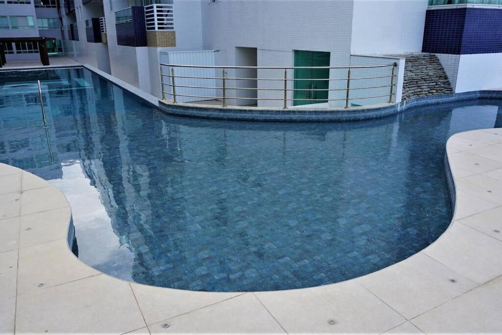 Joao Pessoa, A Dois Passos Do Paraiso, 2 Suites Com A/C, Vista Panoramica Para O Mar Do Bessa, Portaria 24H E 2 Vagas De Garagem Luaran gambar