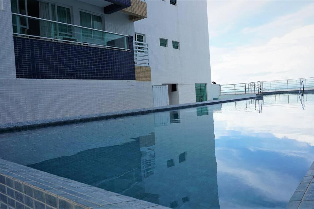 Joao Pessoa, A Dois Passos Do Paraiso, 2 Suites Com A/C, Vista Panoramica Para O Mar Do Bessa, Portaria 24H E 2 Vagas De Garagem Luaran gambar