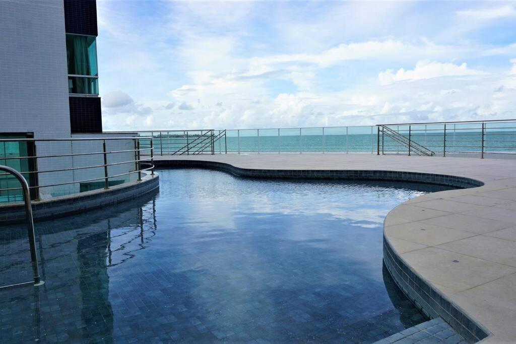 Joao Pessoa, A Dois Passos Do Paraiso, 2 Suites Com A/C, Vista Panoramica Para O Mar Do Bessa, Portaria 24H E 2 Vagas De Garagem Luaran gambar