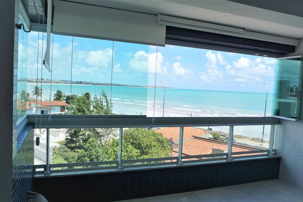 Joao Pessoa, A Dois Passos Do Paraiso, 2 Suites Com A/C, Vista Panoramica Para O Mar Do Bessa, Portaria 24H E 2 Vagas De Garagem Luaran gambar